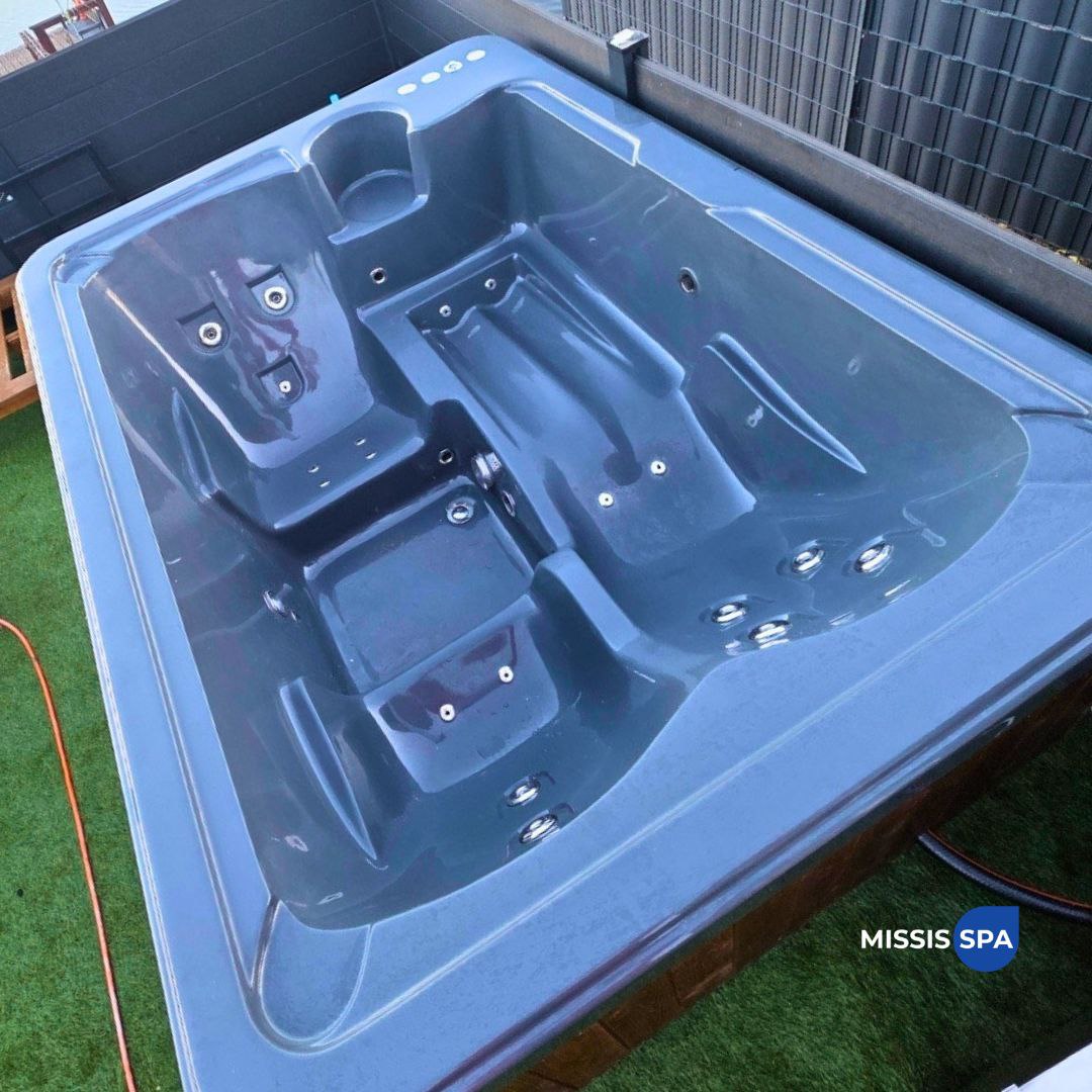 Balia grafitowa kwadratowa MissisSpa